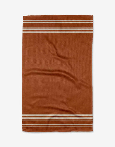 Burnt Orange Fall Tea Towel - The Bronze Butterfly