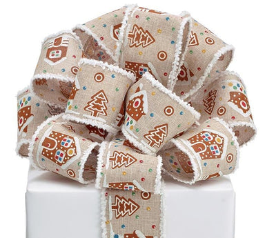 Burton & Burton 40 GINGERBREAD HOUSE RIBBON - The Bronze Butterfly