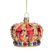 Burton & Burton GLASS CROWN ORNAMENT - The Bronze Butterfly