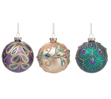 Burton & Burton Glass Ornaments - The Bronze Butterfly