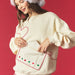 Butter Yellow Santa Letter Envelope Pocket Sweatshirt - The Bronze Butterfly