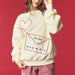 Butter Yellow Santa Letter Envelope Pocket Sweatshirt - The Bronze Butterfly