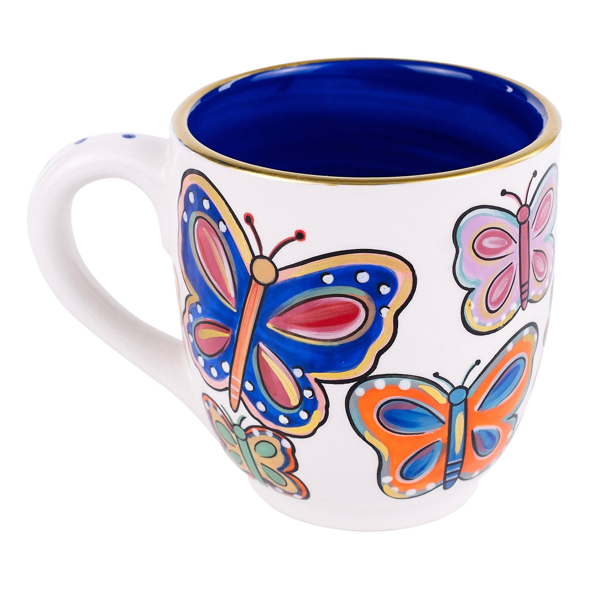 Butterfly Garden Mug - The Bronze Butterfly