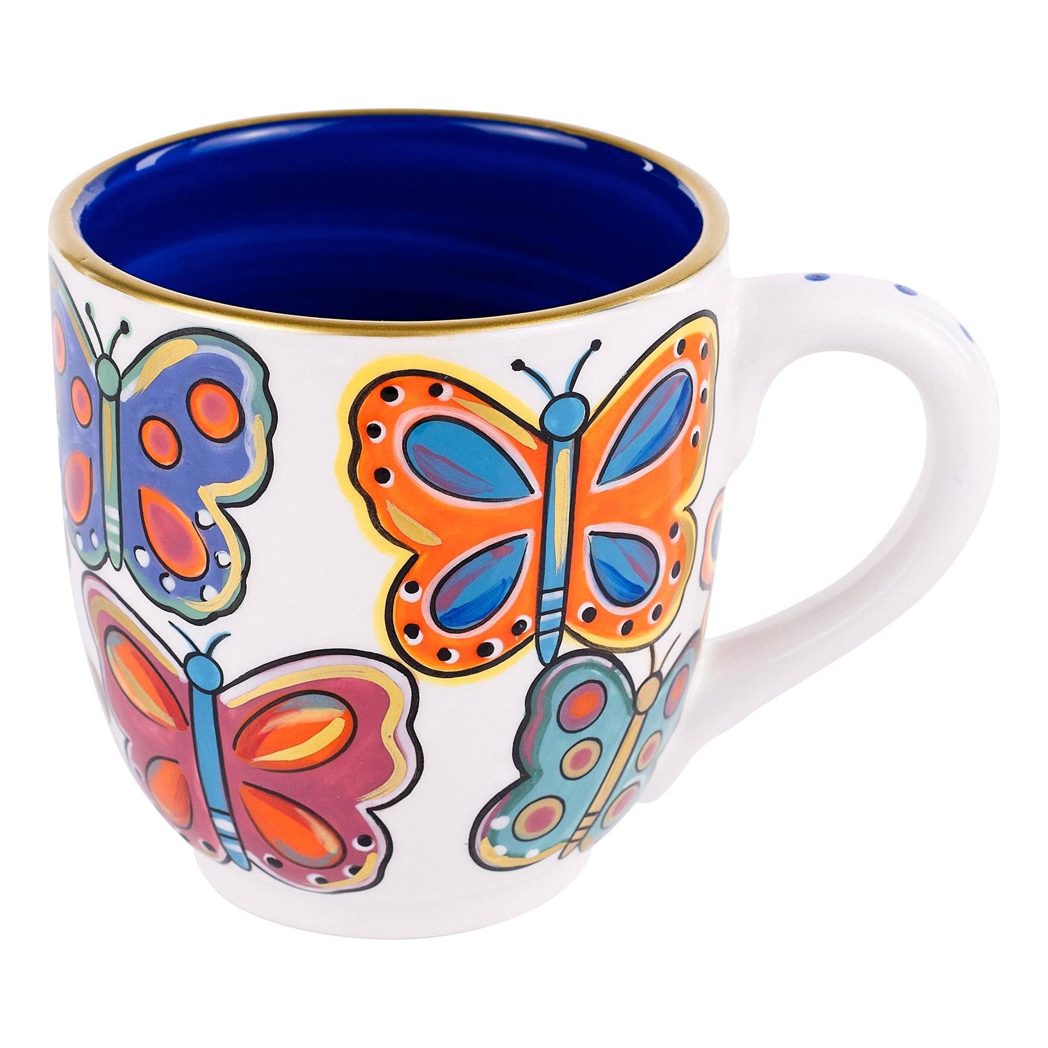 Butterfly Garden Mug - The Bronze Butterfly