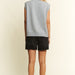 Cactus Sweater Vest in Heather Gray - The Bronze Butterfly