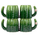 Cactus Verde 3 - D Cactus Mug 18 oz - The Bronze Butterfly
