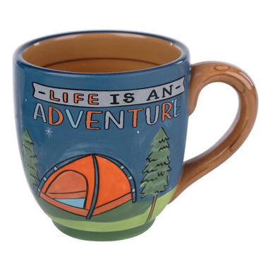 Camping Adventure Mug - The Bronze Butterfly