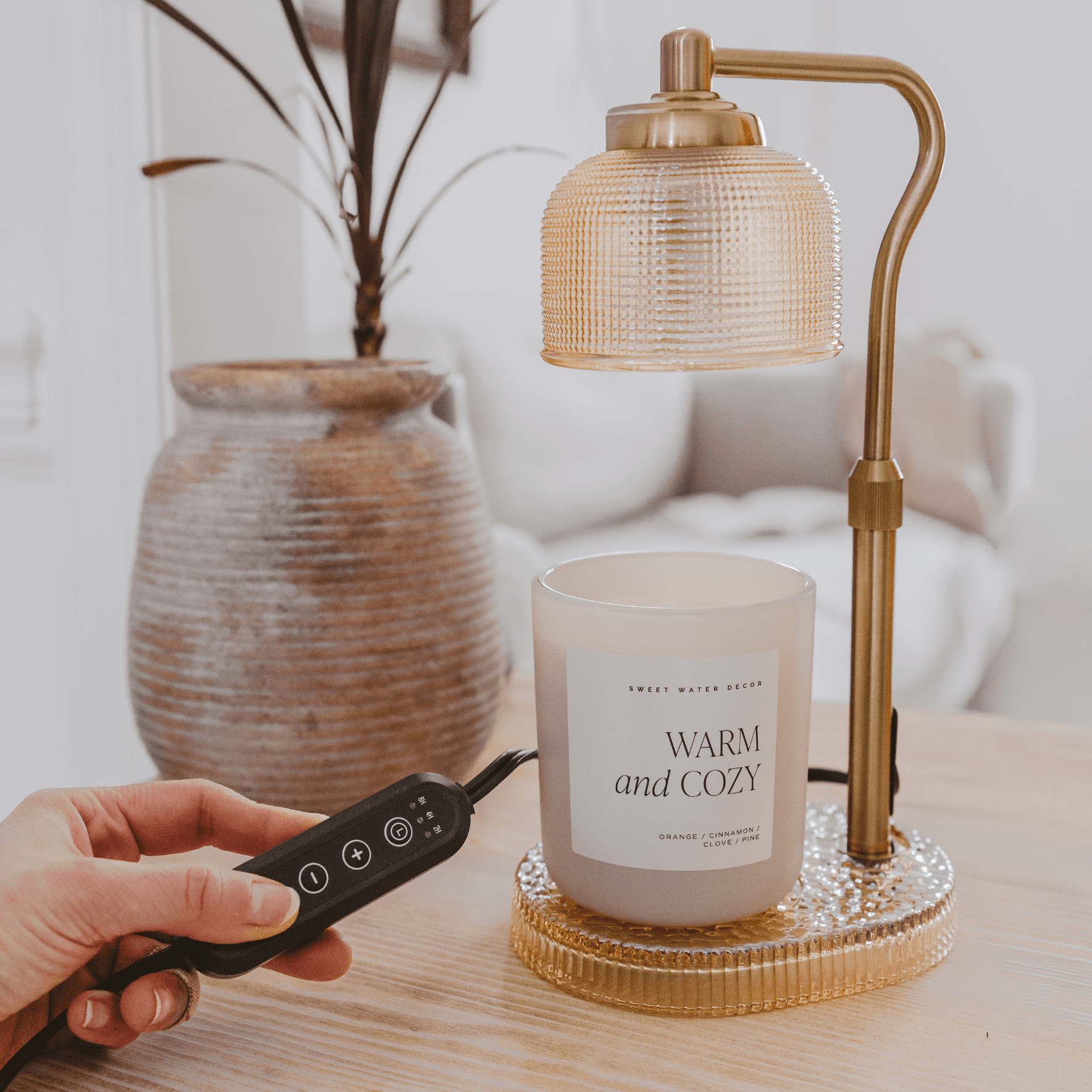 Candle Lamp Warmer - The Bronze Butterfly