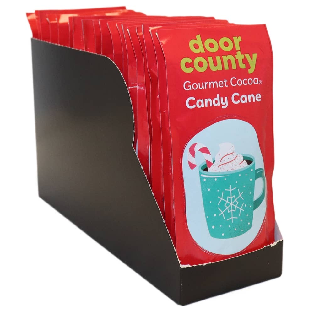 Candy Cane Hot Cocoa One-Mug Packet | Door County Coffee - The Bronze Butterfly