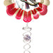 Cardinals - Mini Set Wind Spinner - The Bronze Butterfly
