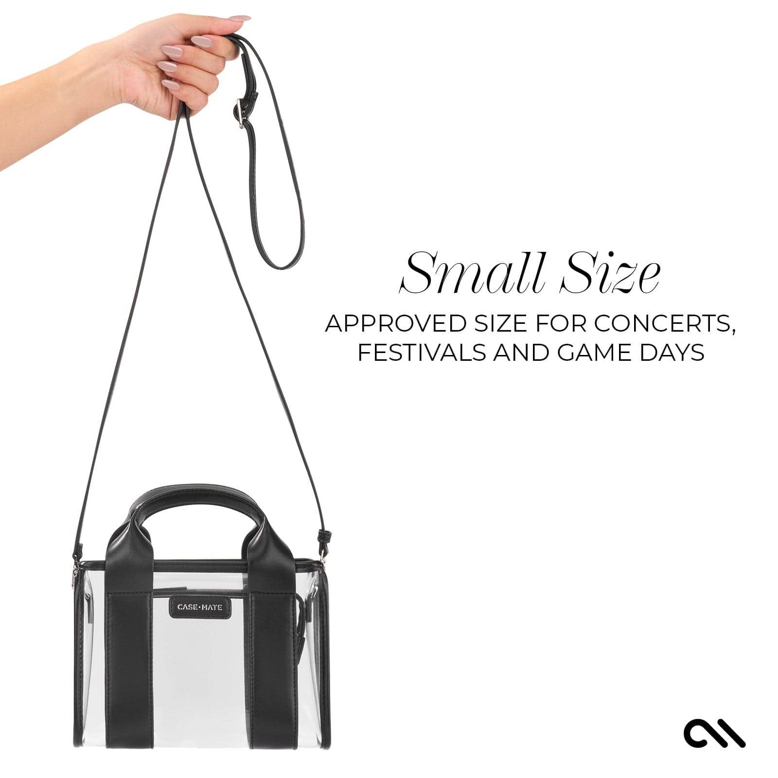 Case - Mate Clear Stadium Bag - The Bronze Butterfly