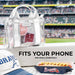 Case - Mate Clear Stadium Bag - The Bronze Butterfly
