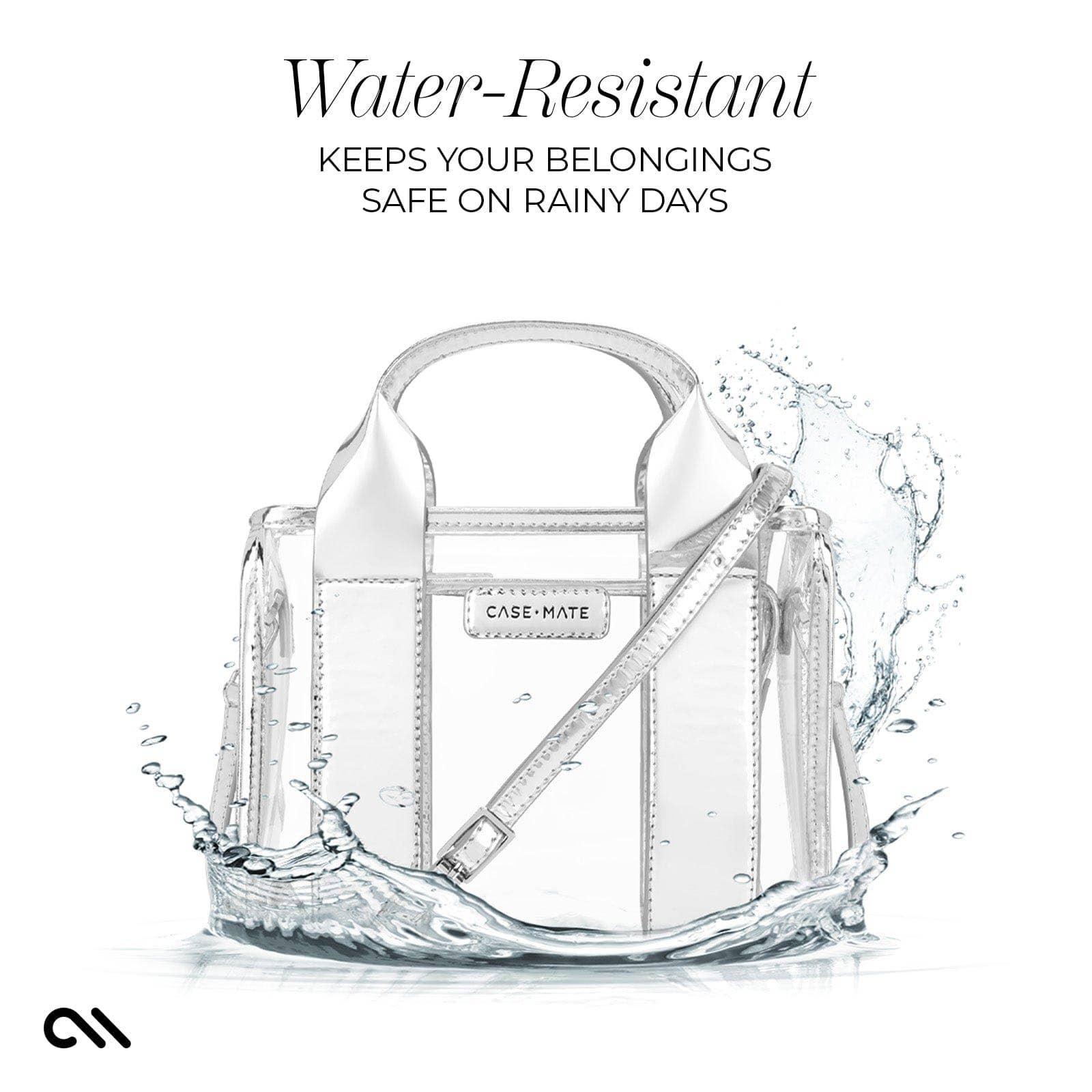 Case - Mate Clear Stadium Bag - The Bronze Butterfly