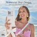 Case - Mate Ivory Pearl Bow Waterproof Floating Pouch - The Bronze Butterfly