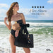 Case - Mate Midnight Black Bow Jelly Tote Bag - The Bronze Butterfly