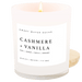 Cashmere and Vanilla 11 oz Soy Candle - The Bronze Butterfly
