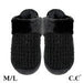 C.C. Waffle Knitted Slippers - The Bronze Butterfly