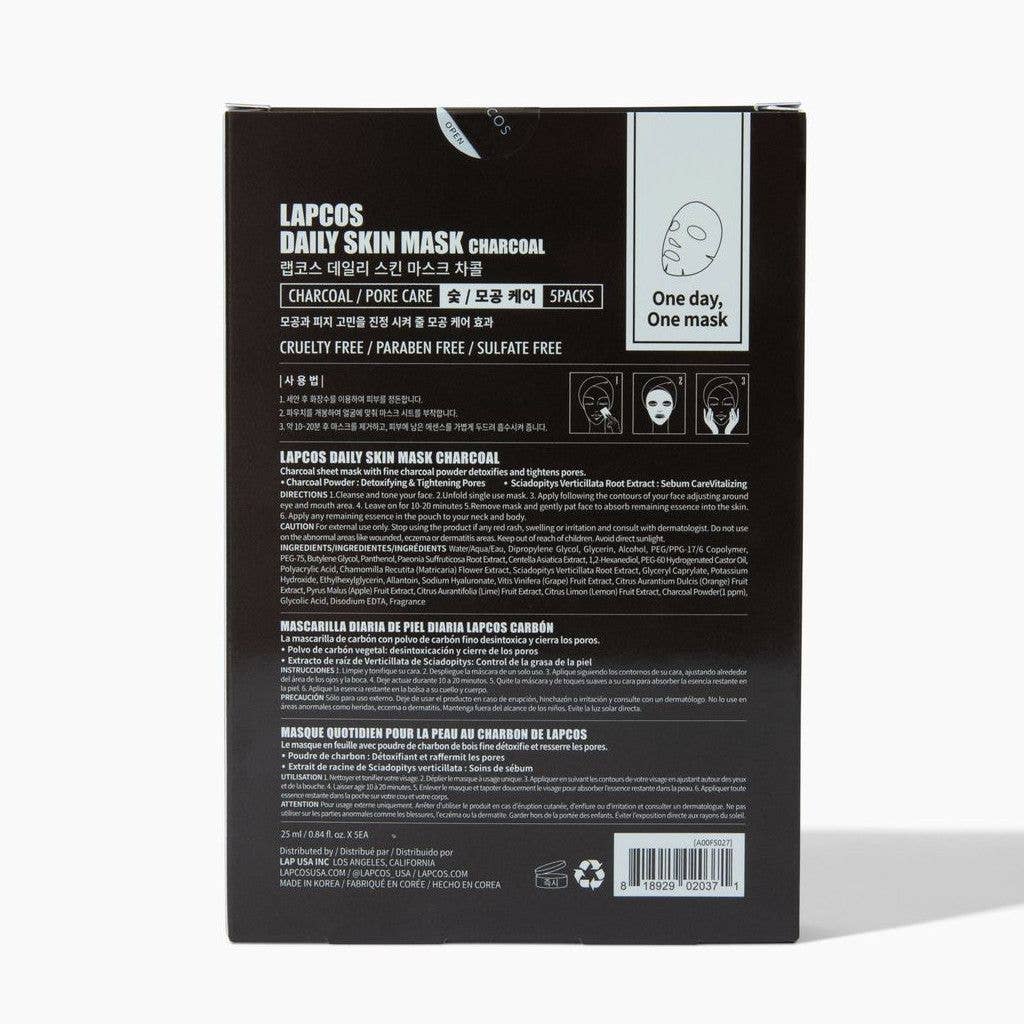 Charcoal Daily Sheet Mask - The Bronze Butterfly