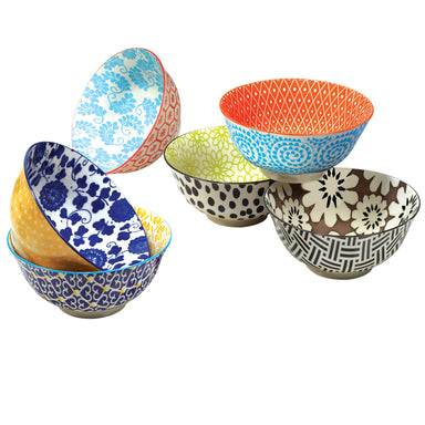Chelsea Set of 6 Bowls - The Bronze Butterfly