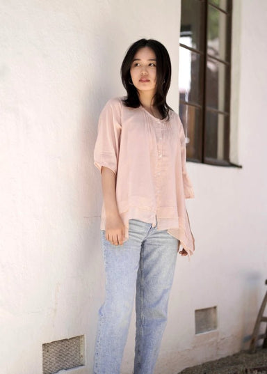 Cherie Cotton Blouse - The Bronze Butterfly