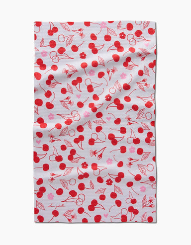 Cherry Tea Towel - The Bronze Butterfly