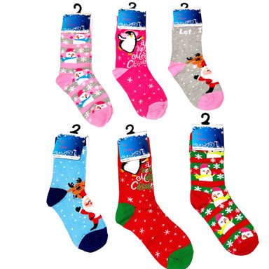CHILDREN'S ASSORTED CHRISTMAS SOCKS - The Bronze Butterfly