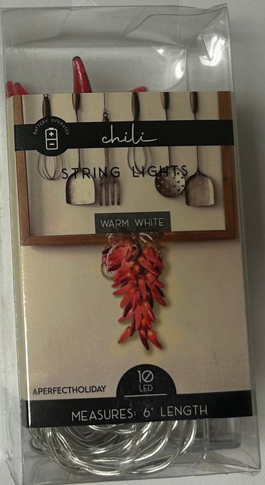 Chili Pepper Warm White Lights - The Bronze Butterfly