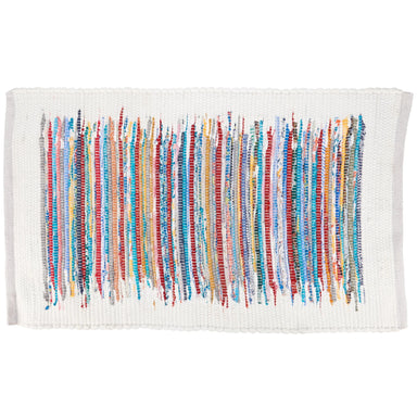 Chindi Stripe Accent Rug | Indoor Outdoor | 34x20 - The Bronze Butterfly