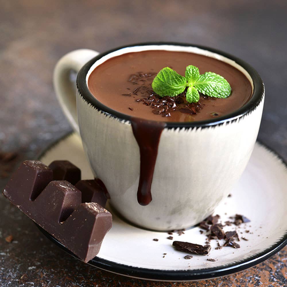 Chocolate Mint Hot Cocoa One-Mug Packet | Door County Coffee - The Bronze Butterfly