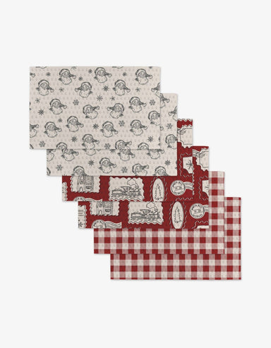 Christmas Santa Not Paper Towel - The Bronze Butterfly