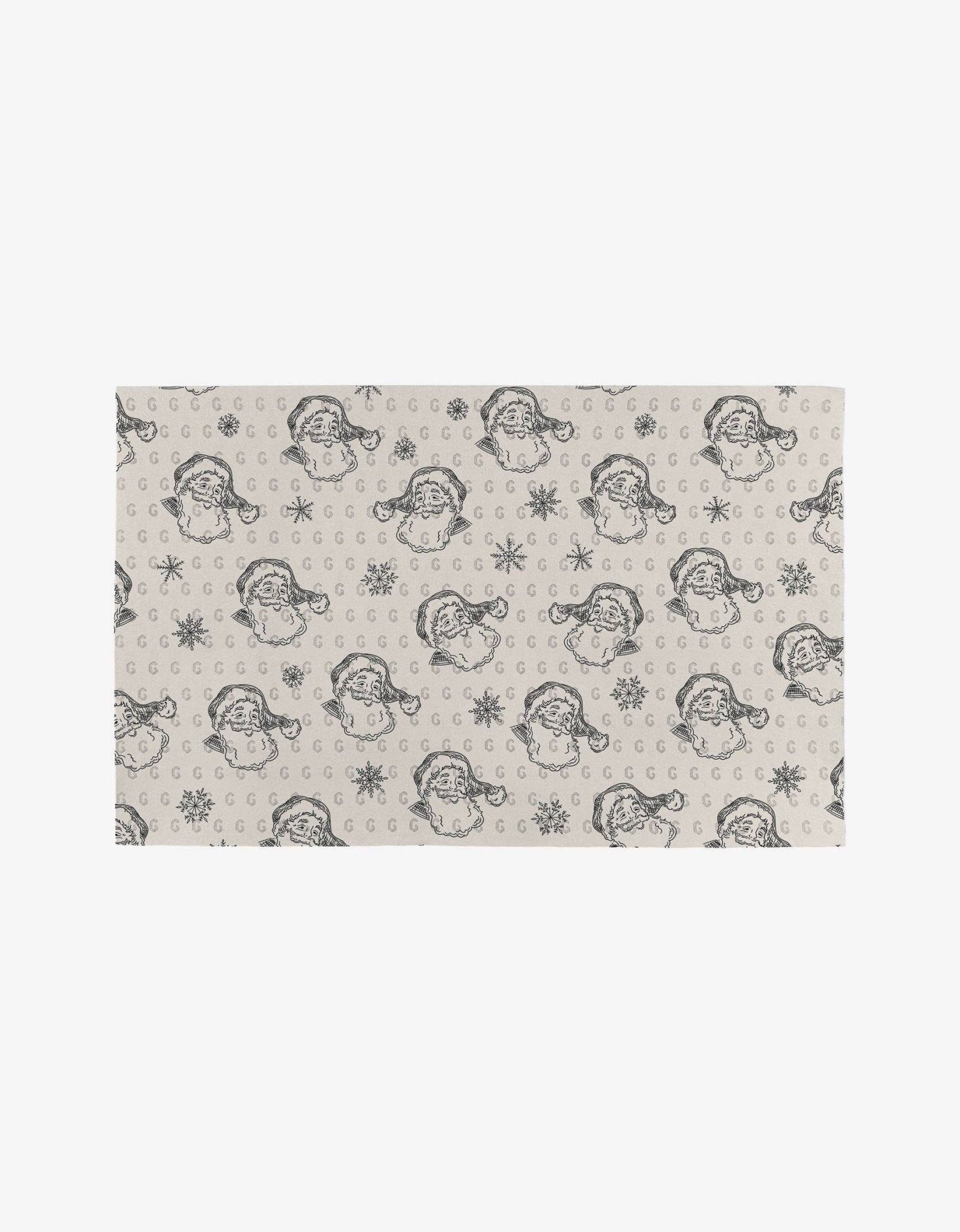 Christmas Santa Not Paper Towel - The Bronze Butterfly