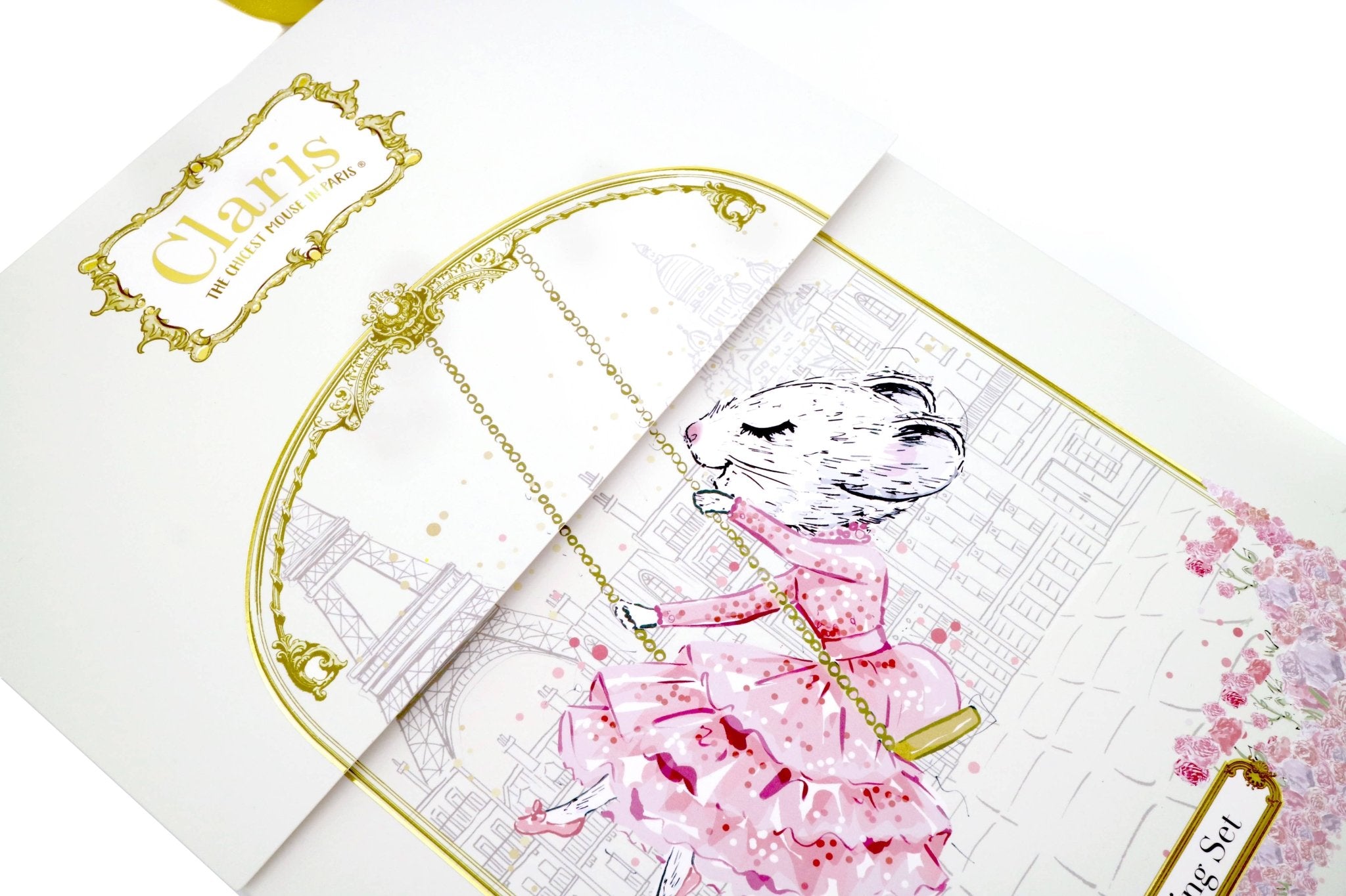 Claris The Chicest Mouse In Paris - Coloring Set - The Bronze Butterfly