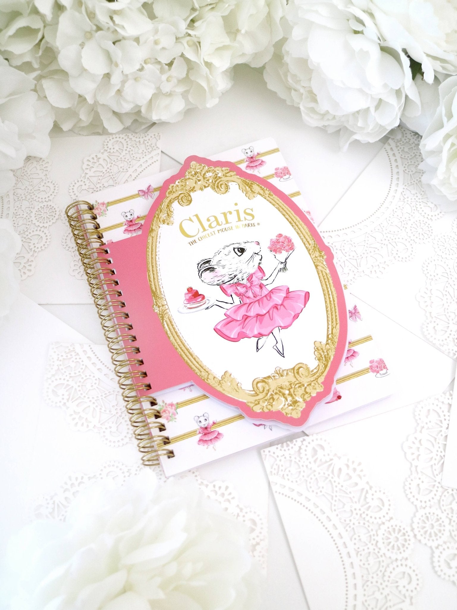 Claris the Mouse - Magnificent Mess A5 Notebook - The Bronze Butterfly