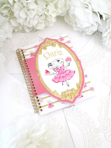 Claris the Mouse - Magnificent Mess A5 Notebook - The Bronze Butterfly