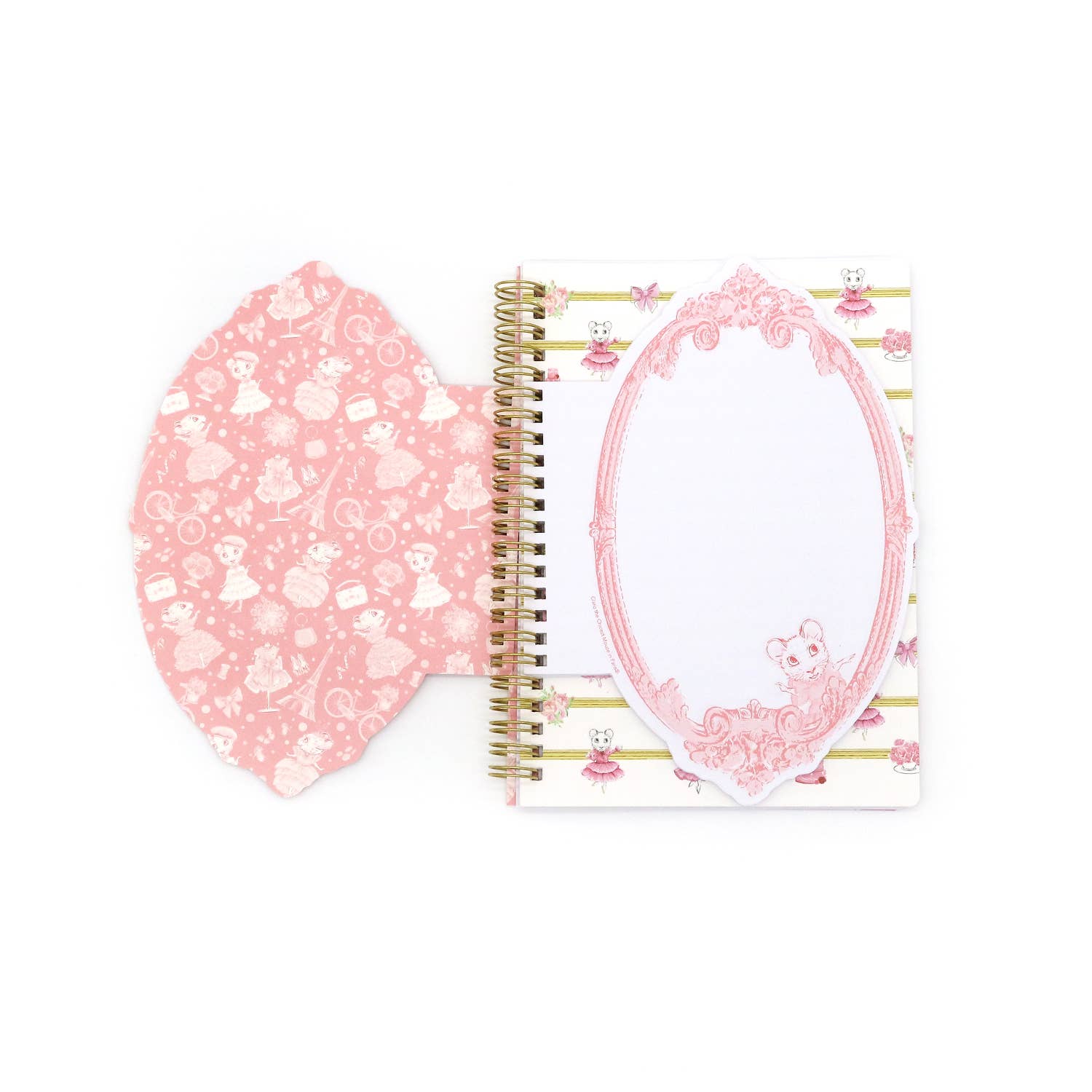 Claris the Mouse - Magnificent Mess A5 Notebook - The Bronze Butterfly