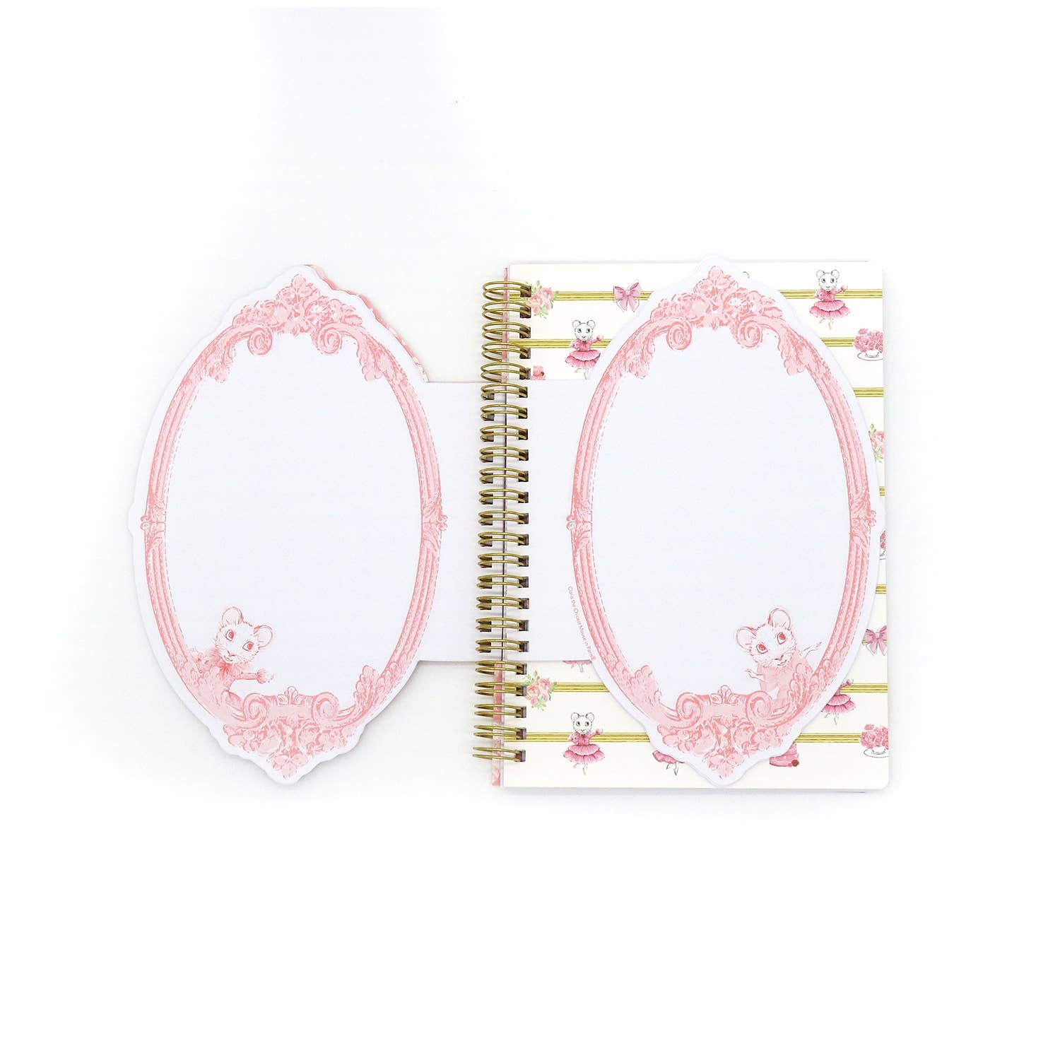 Claris the Mouse - Magnificent Mess A5 Notebook - The Bronze Butterfly