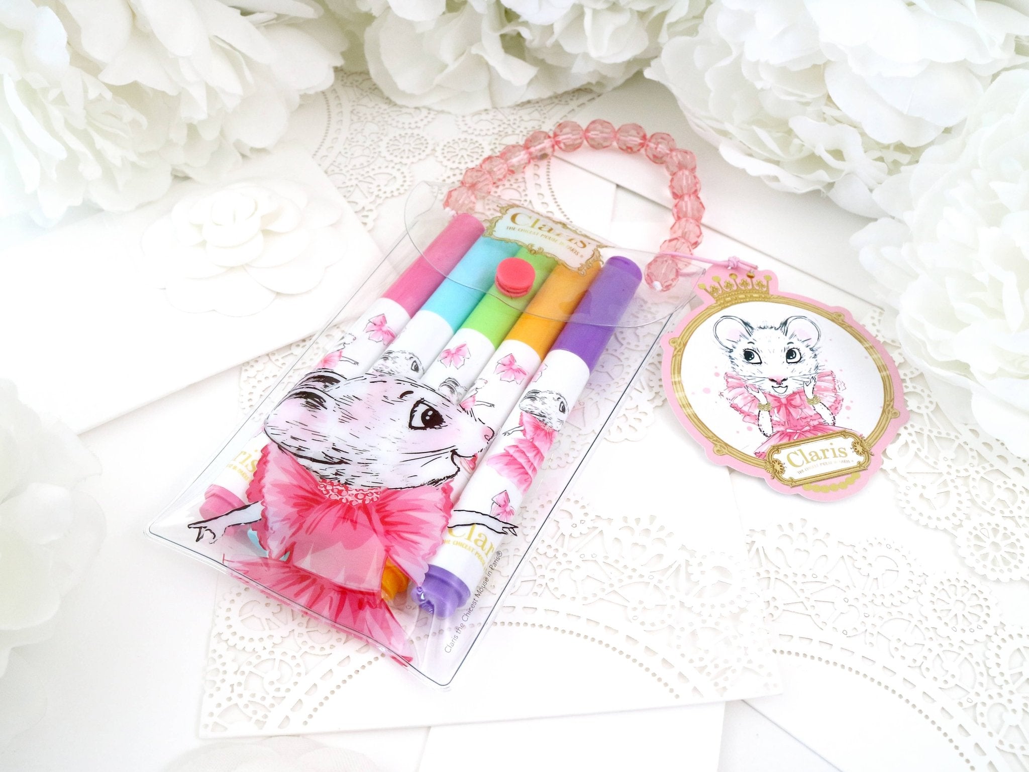 Claris The Mouse - Magnificent Mess Marker Set - The Bronze Butterfly