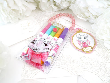 Claris The Mouse - Magnificent Mess Marker Set - The Bronze Butterfly