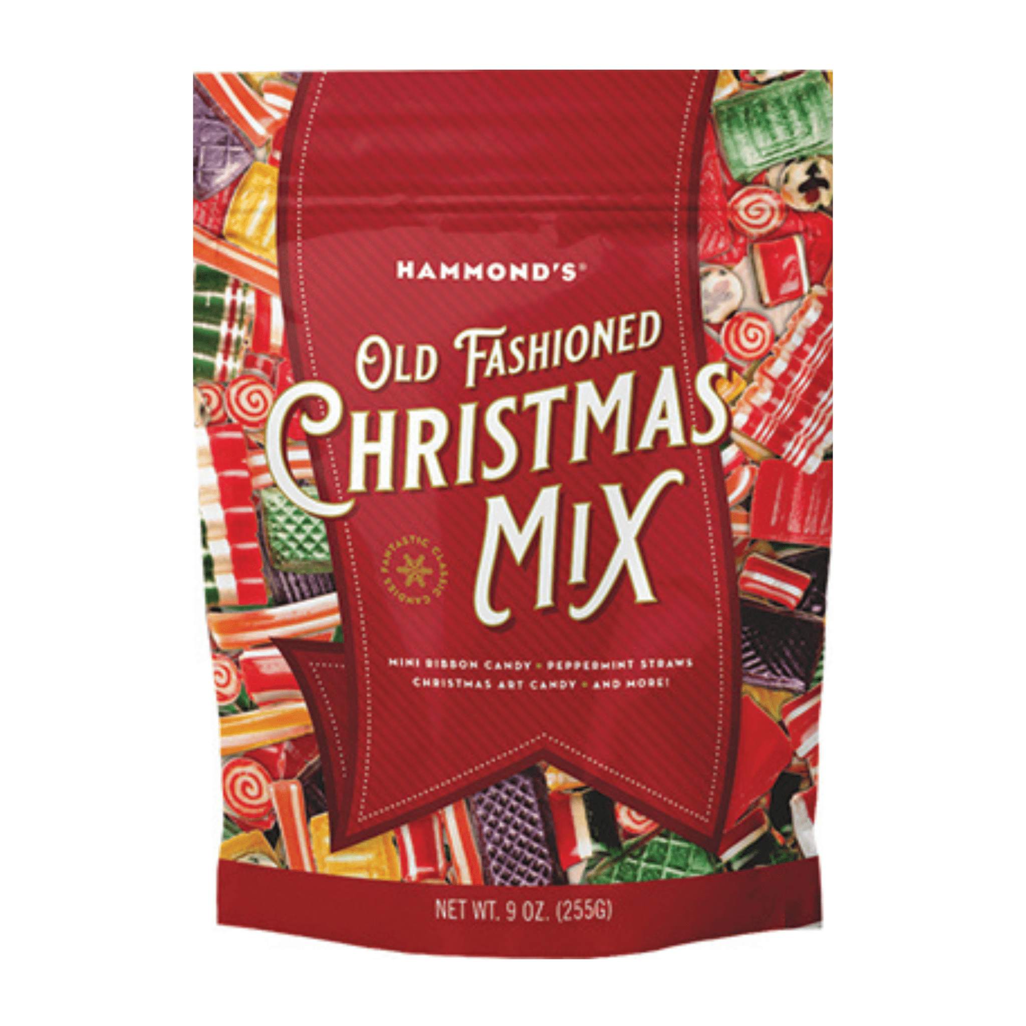 Classic Candy - Christmas Holiday Mix - 9 oz Resealable Bag - The Bronze Butterfly