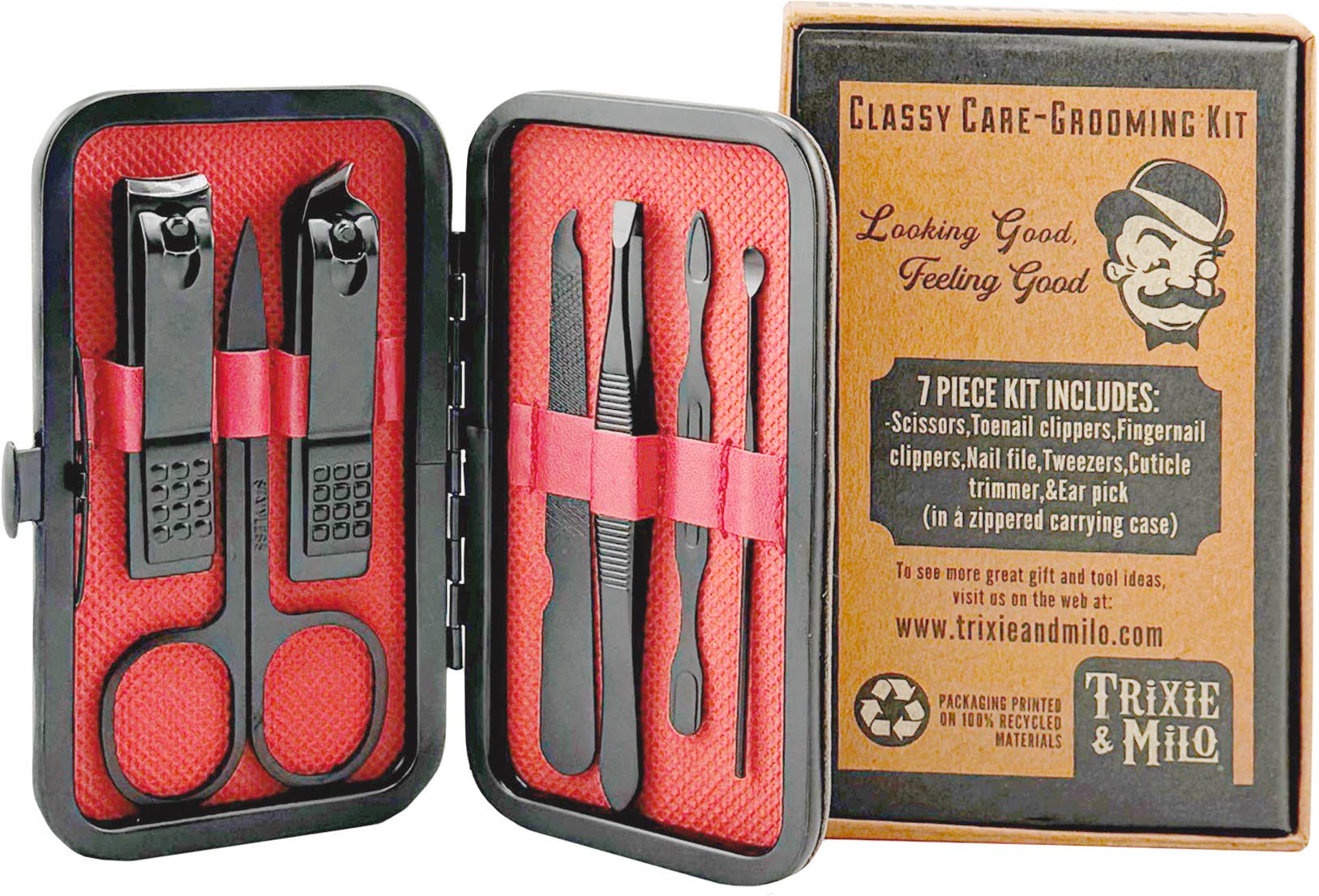 Classy Care Men's Grooming Kit - The Bronze Butterfly