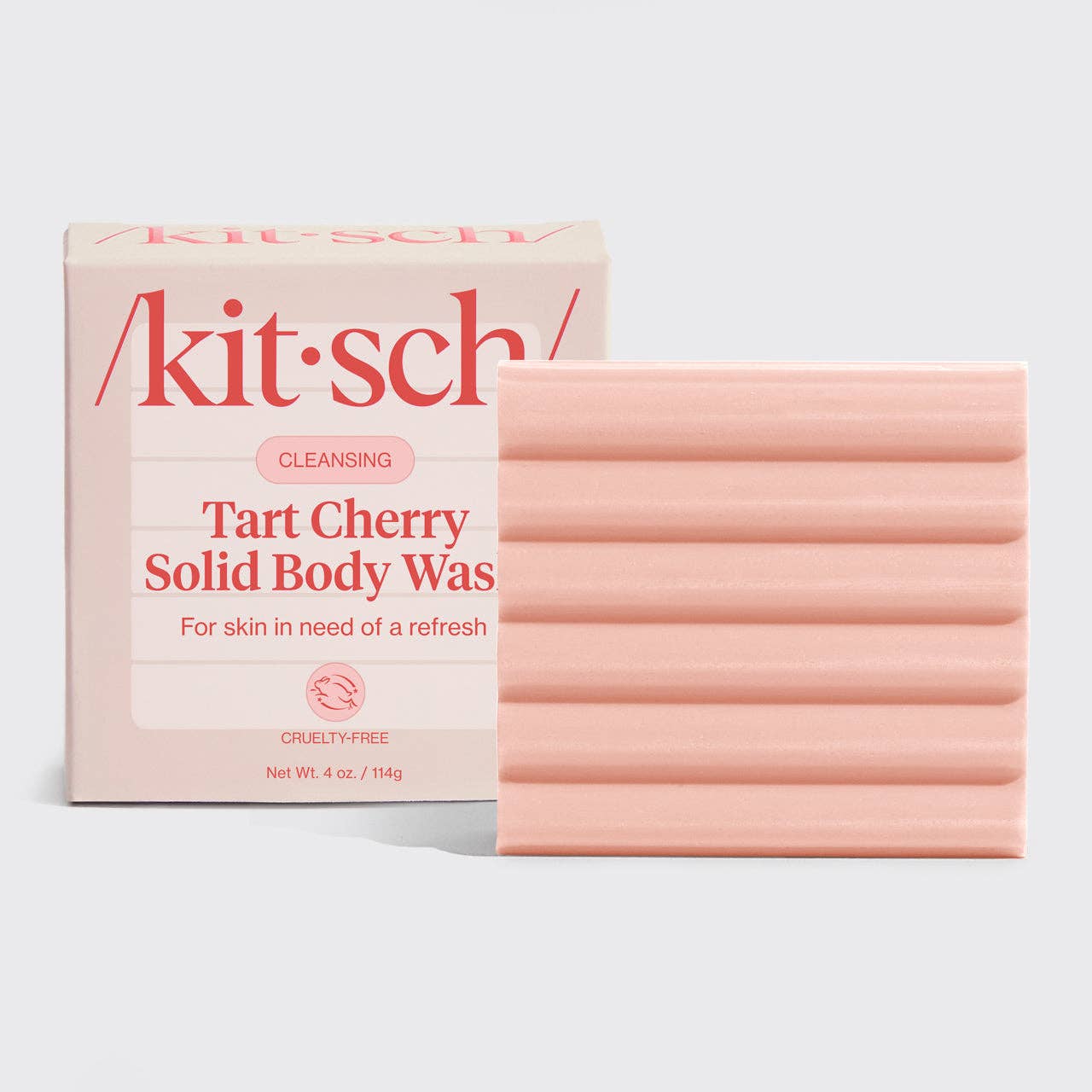 Cleansing Tart Cherry Solid Body Wash - The Bronze Butterfly