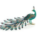 Colorful Peacock Figurine - The Bronze Butterfly