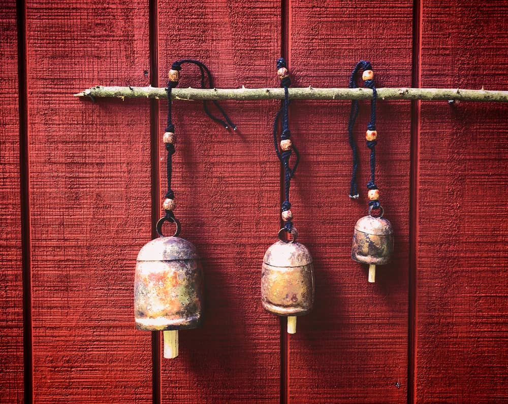 Copper Coated Bell - The Bronze Butterfly