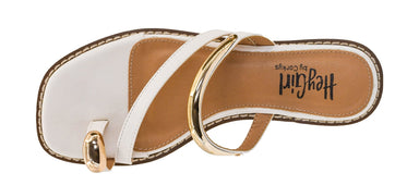 Corkys Dirty Looks Sandal - Ivory - The Bronze Butterfly