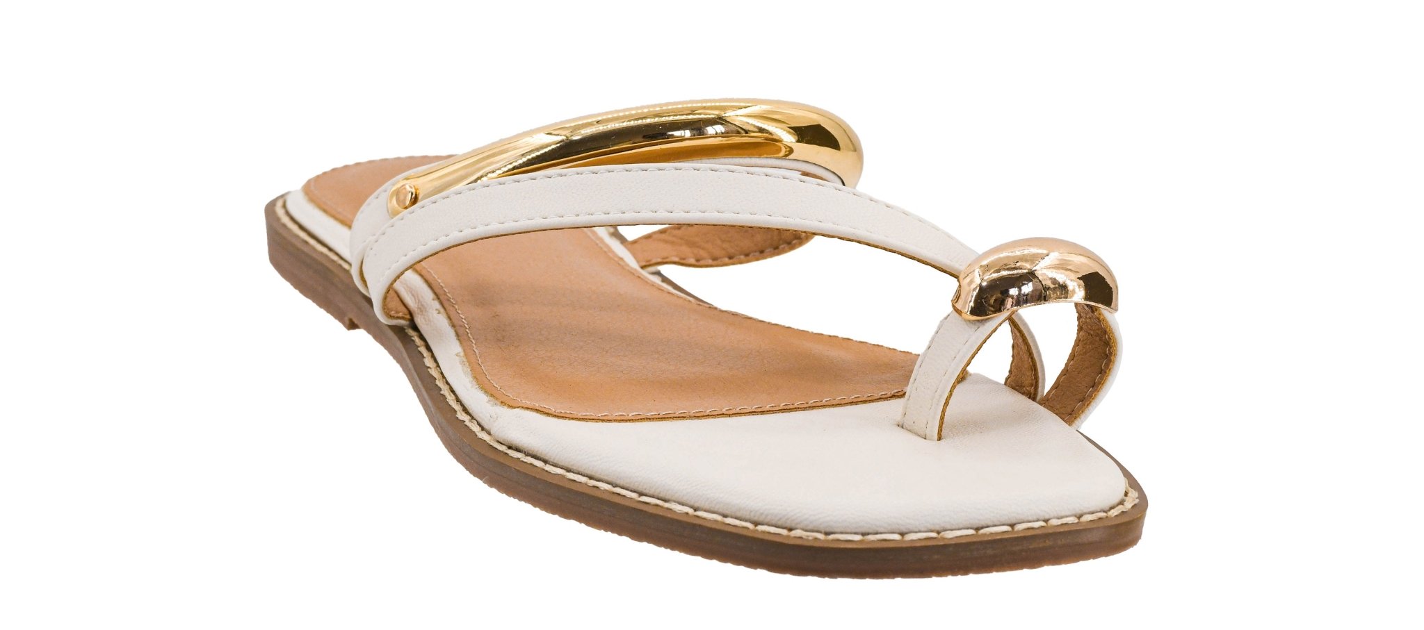 Corkys Dirty Looks Sandal - Ivory - The Bronze Butterfly