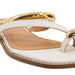 Corkys Dirty Looks Sandal - Ivory - The Bronze Butterfly