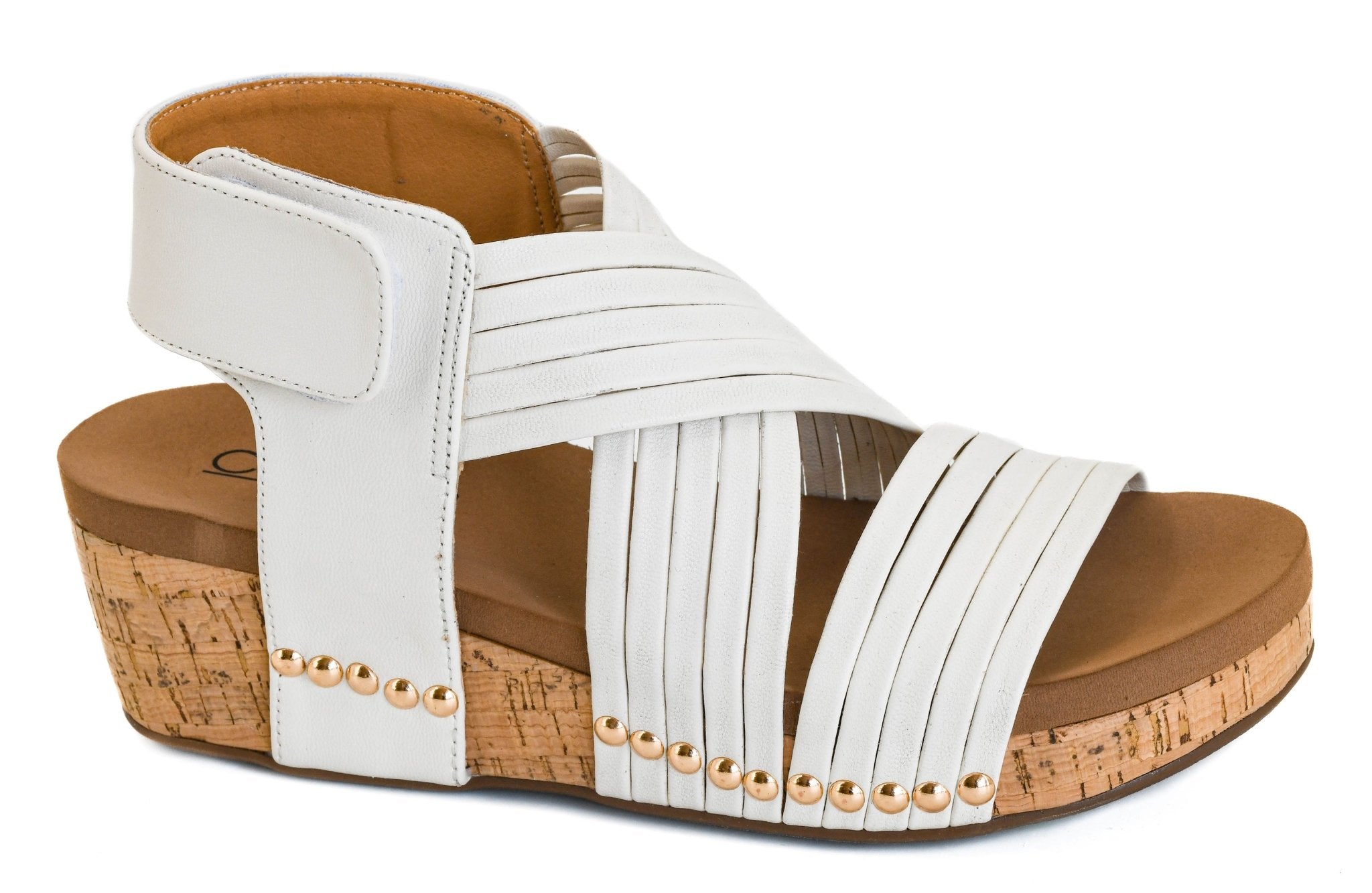 Corky's Ivory Good For You Wedges - The Bronze Butterfly