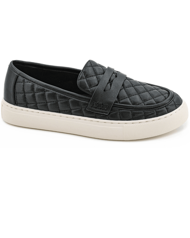 Corkys Quilty As Charged Loafer - Black - The Bronze Butterfly