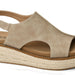 Corky's Taupe Ready or Not Wedges - The Bronze Butterfly