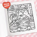 Cozy Christmas Coloring Book - The Bronze Butterfly